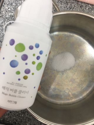 자연그램 매직버블클리너 250g — 5점을 준 리뷰어가 2021년 1월 올린 사용 사진
