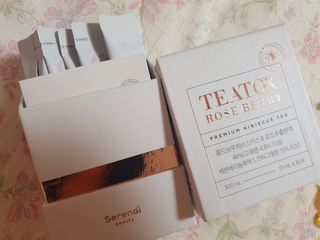 세렌디뷰티_이너뷰티 티톡스 로즈 베리 — 5점을 준 리뷰어가 2021년 3월 올린 사용 사진