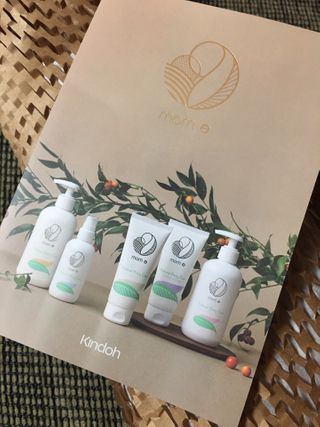 mom e 맘이 내추럴 베이비 케어 크림+바디오일 — 5점을 준 리뷰어가 2021년 1월 올린 사용 사진