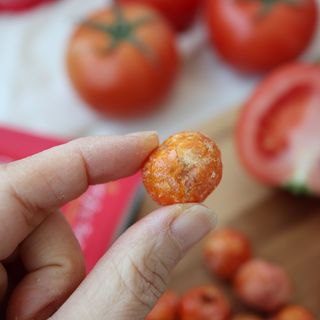 레드닥터 완숙토마토 + 통째로 동결건조한 대추방울토마토 — 5점을 준 리뷰어가 2022년 12월 올린 사용 사진