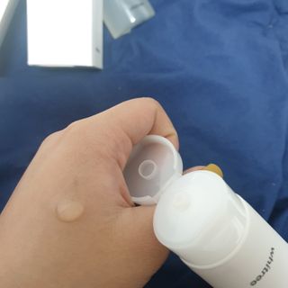 화이트리 비움 약산성 클렌징젤 ,마일드 필링젤 세트 — 5점을 준 리뷰어가 2021년 2월 올린 사용 사진