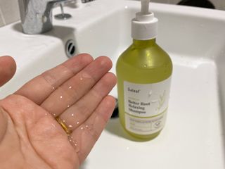 달리프 클로렐라 베러 루트 릴렉싱 샴푸 500ml — 4점을 준 리뷰어가 2021년 6월 올린 사용 사진