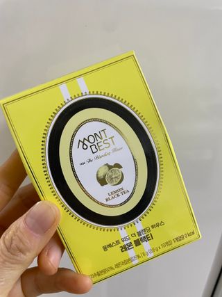 몽베스트 위드더 블랜딩 하우스 _레몬 블랙티 — 4점을 준 리뷰어가 2023년 1월 올린 사용 사진