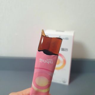 [인디닥터] 면역 생생 핑크 이뮨 젤리 — 5점을 준 리뷰어가 2022년 5월 올린 사용 사진
