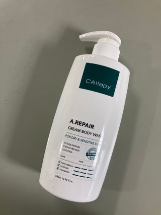 셀라피 에이리페어 크림 바디 워시 2세대 500ml — 5점을 준 리뷰어가 2021년 1월 올린 사용 사진