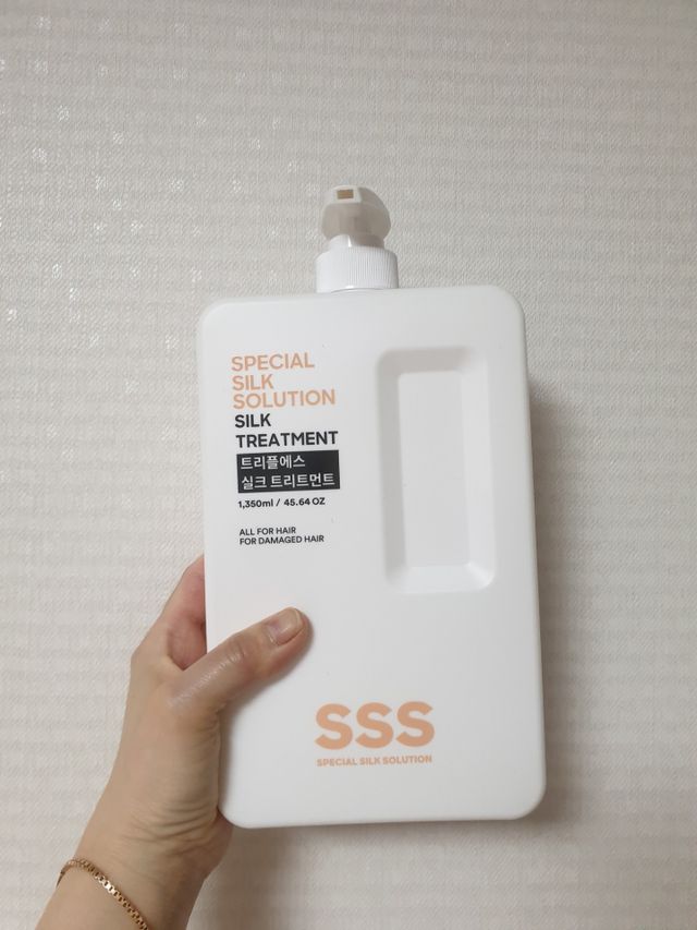 트리플에스 실크 트리트먼트 1350ml 리뷰 사진