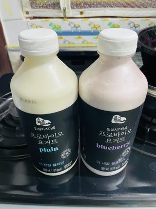 숲골 임실치즈마을 프로바이오 요거트 900ml — 5점을 준 리뷰어가 2021년 8월 올린 사용 사진