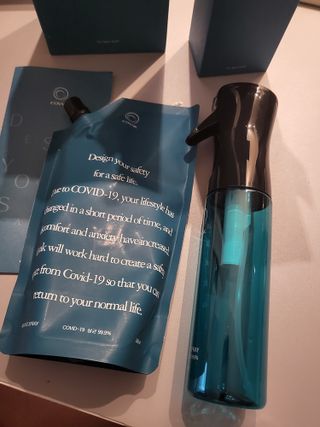 코박 스프레이 살균수  500ml 세트 — 5점을 준 리뷰어가 2022년 7월 올린 사용 사진