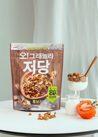 맛있게 먹어도 당 1g 대, 오!그래놀라 저당 통보리 — 5점을 준 리뷰어가 2025년 1월 올린 사용 사진