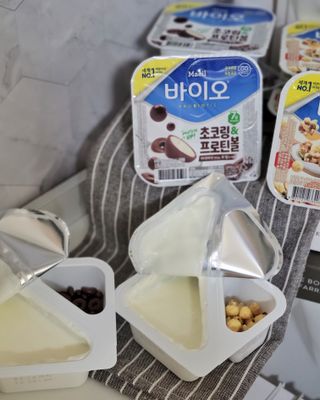 LIVE 매일바이오 토핑요거트 — 5점을 준 리뷰어가 2022년 4월 올린 사용 사진