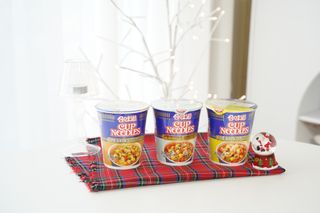 NISSIN 닛신 컵누들  4종 - 씨푸드오리지날, 씨푸드 스파이시, 씨푸드 커리, 씨푸드 XO소스 — 4.5점을 준 리뷰어가 2021년 12월 올린 사용 사진