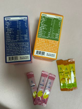 비타앤C 레몬맛, 망고맛 — 5점을 준 리뷰어가 2021년 6월 올린 사용 사진