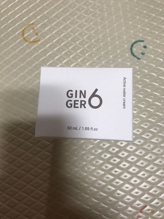 GINGER6 액티브 워터 크림 리뷰 사진