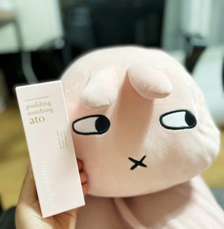 냉장고에 넣어요, 붉은 트러블 피부 다음날 진정되요 [버진팜스 푸딩수딩아토] — 4.5점을 준 리뷰어가 2021년 9월 올린 사용 사진