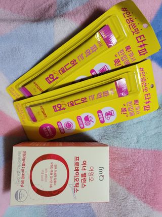 [질 유래 특허 유산균] 아임오 이너밸런스 프로바이오틱스 1박스 [30포] — 5점을 준 리뷰어가 2023년 3월 올린 사용 사진