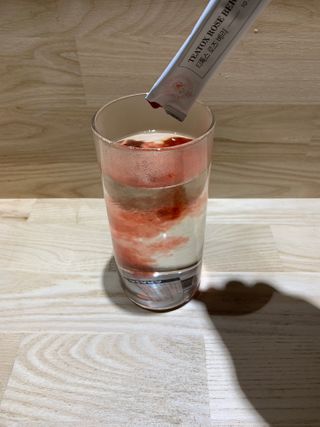 세렌디뷰티_이너뷰티 티톡스 로즈 베리 — 5점을 준 리뷰어가 2021년 3월 올린 사용 사진
