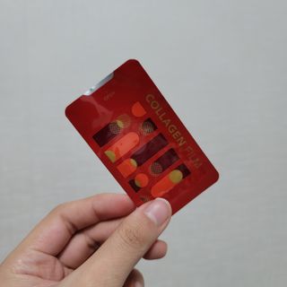 프리마인 귀족의 콜라겐, 92배 흡수율. 럭셔리 프리미엄 셀라브 콜라겐필름 30매 — 5점을 준 리뷰어가 2021년 12월 올린 사용 사진