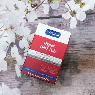 뉴트리션팩토리 비타프렙 하이퍼씨슬 밀크씨슬 900mg — 5점을 준 리뷰어가 2021년 7월 올린 사용 사진