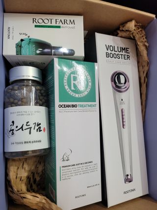 루토닉스 믿쓰박스 볼륨부스터 두피 홈케어 솔루션 — 5점을 준 리뷰어가 2021년 12월 올린 사용 사진