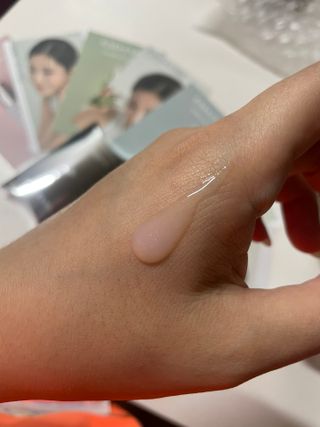 나우 [리브엠] 123억개 엑소좀으로 채운 눈부신 광채, 엑소코어 화이트닝 텐션 앰플 — 4점을 준 리뷰어가 2023년 9월 올린 사용 사진