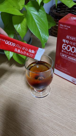 메타아르기닌 GC녹십자웰빙 메타 아르기닌 6000 플러스 오르니틴 — 5점을 준 리뷰어가 2022년 11월 올린 사용 사진