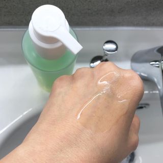 아이토리 시카 앰플 더블 클렌저 — 5점을 준 리뷰어가 2023년 1월 올린 사용 사진