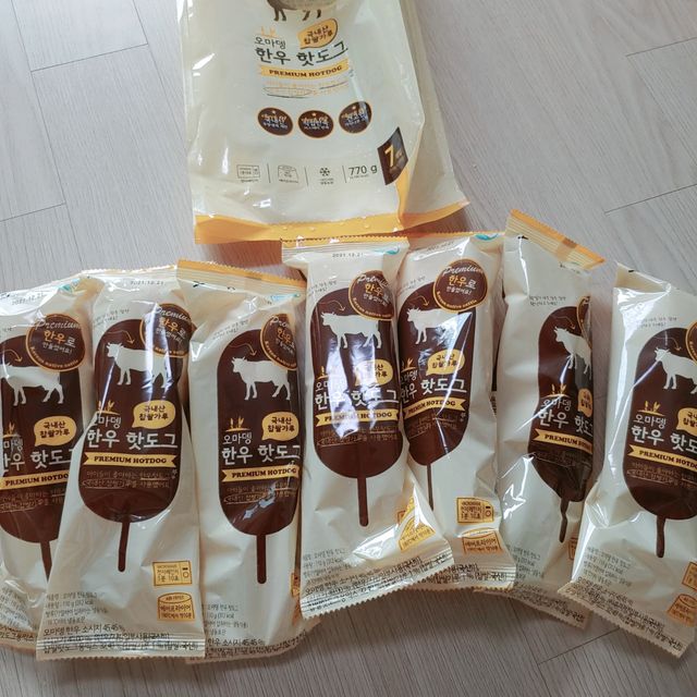 오마뎅 한우핫도그 리뷰 사진