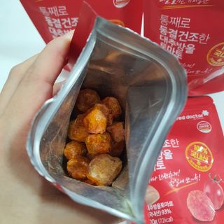 레드닥터 통째로 동결건조한 대추방울토마토 20g * 4봉 — 4점을 준 리뷰어가 2022년 11월 올린 사용 사진
