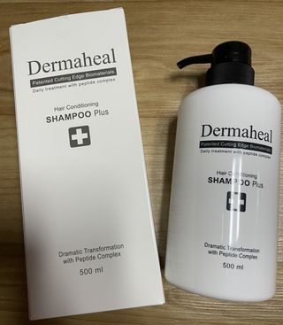 더마힐 헤어 컨디셔닝 샴푸 500ml 3종 중 택1 — 5점을 준 리뷰어가 2021년 3월 올린 사용 사진