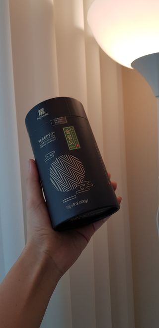 프리마인 자체 기업부설 연구소에서 찾아낸 건강한 수면의 비밀.  슬립토 플러스 30포 — 4점을 준 리뷰어가 2021년 9월 올린 사용 사진