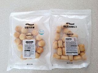 Dog&Ball 독앤볼 [Dog&Ball] 미니찹쌀볼도그 찹쌀치즈볼 — 4점을 준 리뷰어가 2021년 9월 올린 사용 사진