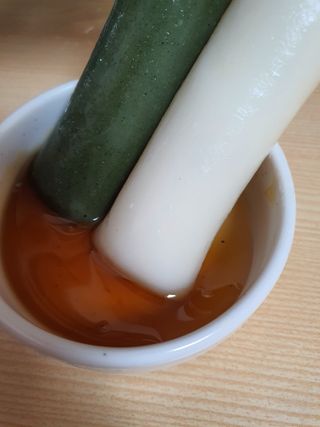 [푸디푸디] 1일1떡!  가래떡 낱개포장 아침식사 식사대용! 7종 세트 혼합 (1BOX=14개입) — 5점을 준 리뷰어가 2022년 4월 올린 사용 사진