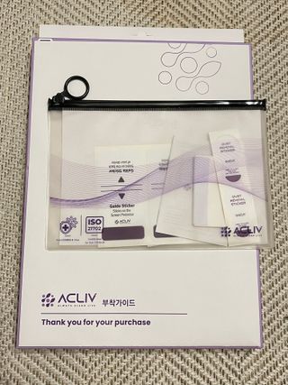 아클리브 Premium 항균 항바이러스 액정 보호필름(iPad) — 4.5점을 준 리뷰어가 2022년 9월 올린 사용 사진