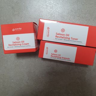 아이앤립 / EYENLIP 아이앤립 연어오일 리바이탈라이징 토너+앰플+크림 3종 세트 — 5점을 준 리뷰어가 2021년 5월 올린 사용 사진
