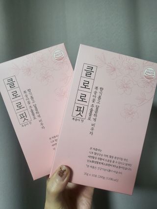 주식회사 메디프바이오 클로로핏 — 5점을 준 리뷰어가 2023년 8월 올린 사용 사진