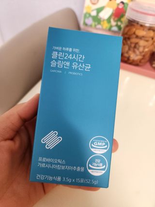 클린24시간 슬림앤유산균 1박스 (3.5g X 15포) — 5점을 준 리뷰어가 2023년 5월 올린 사용 사진