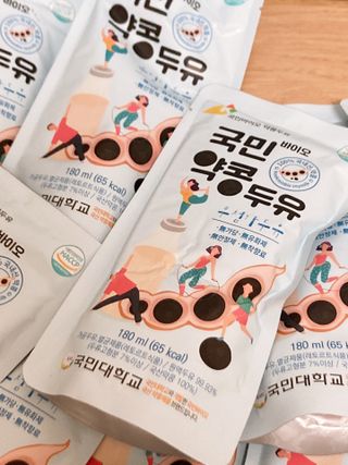 국민바이오 약콩두유 — 5점을 준 리뷰어가 2022년 6월 올린 사용 사진
