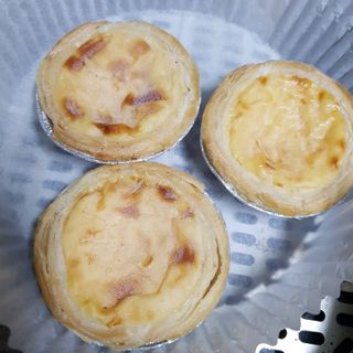 디앙뜨 포르투갈 에그타르트 오리지널 맛+패션후르츠+초콜릿타르트 맛 중 택1 — 5점을 준 리뷰어가 2021년 8월 올린 사용 사진