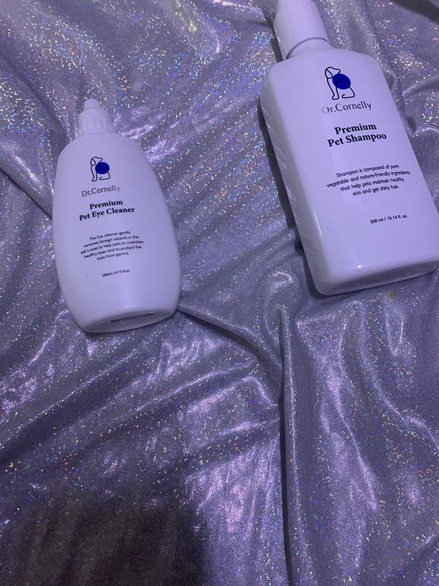 프리미엄 펫 샴푸 300ml / 프리미엄 펫 아이 클리너 140ml 리뷰 사진