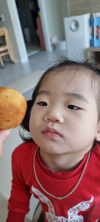 Dog&Ball 독앤볼 [Dog&Ball] 미니찹쌀볼도그 찹쌀치즈볼 — 5점을 준 리뷰어가 2021년 11월 올린 사용 사진