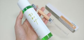 에클리스 피어나 스킨토너 — 5점을 준 리뷰어가 2022년 3월 올린 사용 사진