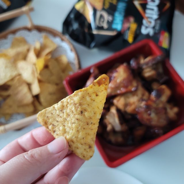 도리토스 갈비천왕치킨맛 X 굽네 갈비천왕 리뷰 사진