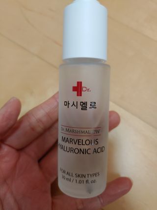 닥터마시멜로 닥터 마시멜로 마블러스 히알루론산 앰플 — 5점을 준 리뷰어가 2021년 3월 올린 사용 사진