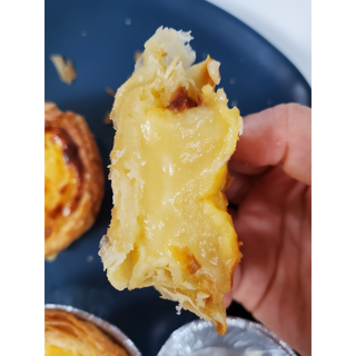 디앙뜨 포르투갈 에그타르트 오리지널 맛+패션후르츠+초콜릿타르트 맛 중 택1 — 5점을 준 리뷰어가 2021년 8월 올린 사용 사진