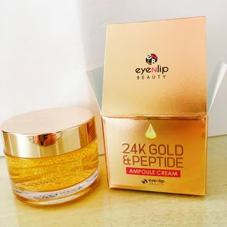 아이앤립 / EYENLIP 아이앤립 24K 골드 N 펩타이드 앰플 크림 — 4.5점을 준 리뷰어가 2021년 7월 올린 사용 사진