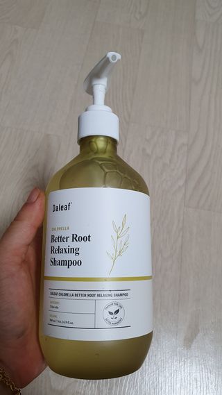 달리프 클로렐라 베러 루트 릴렉싱 샴푸 500ml — 4점을 준 리뷰어가 2021년 1월 올린 사용 사진
