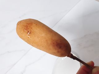 오마뎅 한우핫도그 — 5점을 준 리뷰어가 2021년 5월 올린 사용 사진