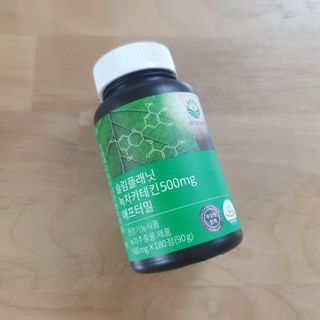 슬림플래닛 녹차카테킨 500mg 애프터밀 — 5점을 준 리뷰어가 2021년 2월 올린 사용 사진