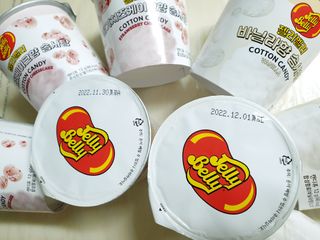 젤리벨리 솜사탕 2종-딸기치즈케이크, 바닐라 — 5점을 준 리뷰어가 2022년 2월 올린 사용 사진