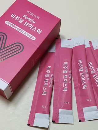 필리브 비주얼 브이스틱 — 5점을 준 리뷰어가 2021년 6월 올린 사용 사진
